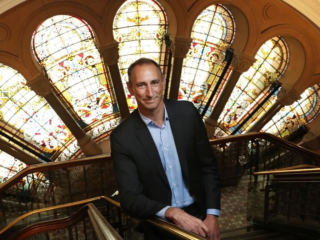 Vicinity Centres 首席执行官 Peter Huddle。图片：John Feder