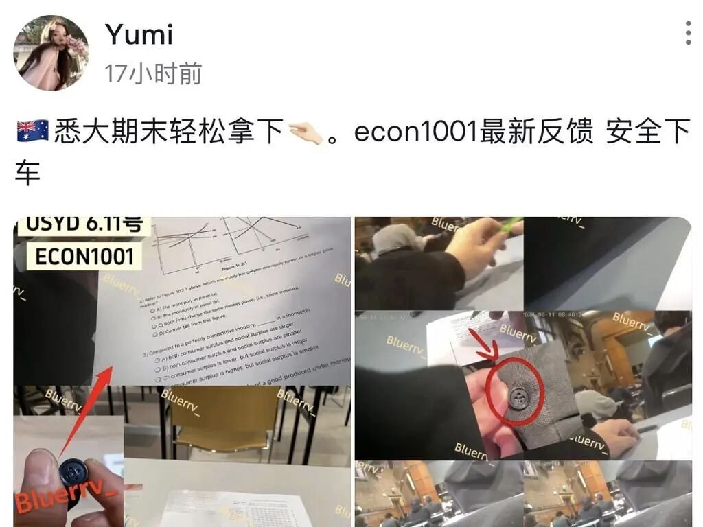 A Douyin post which appears to advertise a ‘safe download’ of the leaked paper.